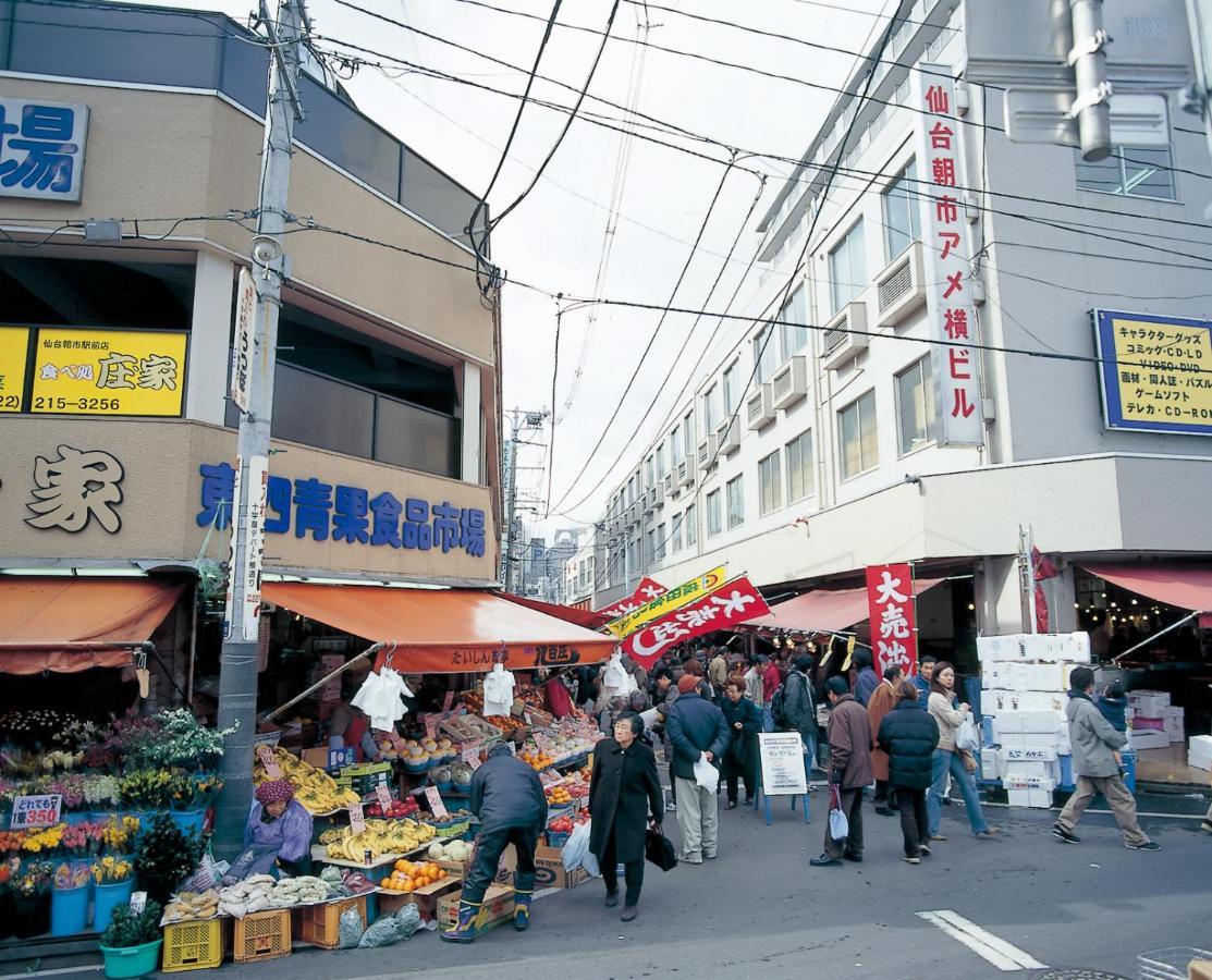 Hotel Central Sendai Exteriör bild